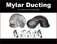 Mylar Ducting and  Clamps