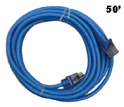 50' 120VAC Lighted Power Cord
