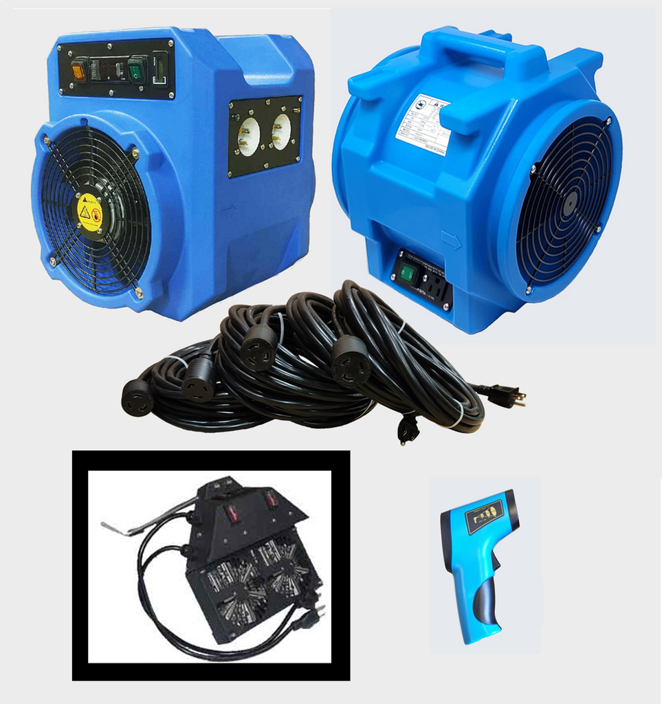 C4 Pest Bed Bug Heater, HSA Axial Air Mover and DE Universal Air Mover Heater + FREE Shipping