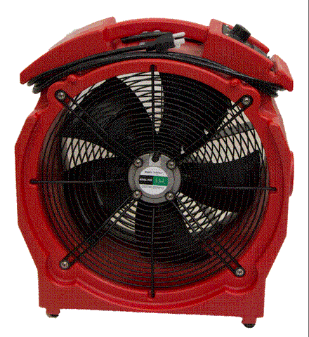 DH Elite High Temperature Low Amp Air Mover Red